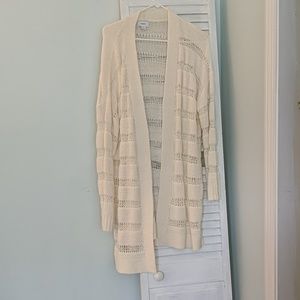 Creme colored cardigan